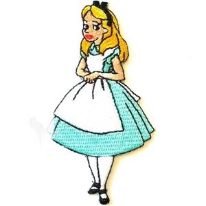 Alice In Wonderland patch iron on Cheshire…